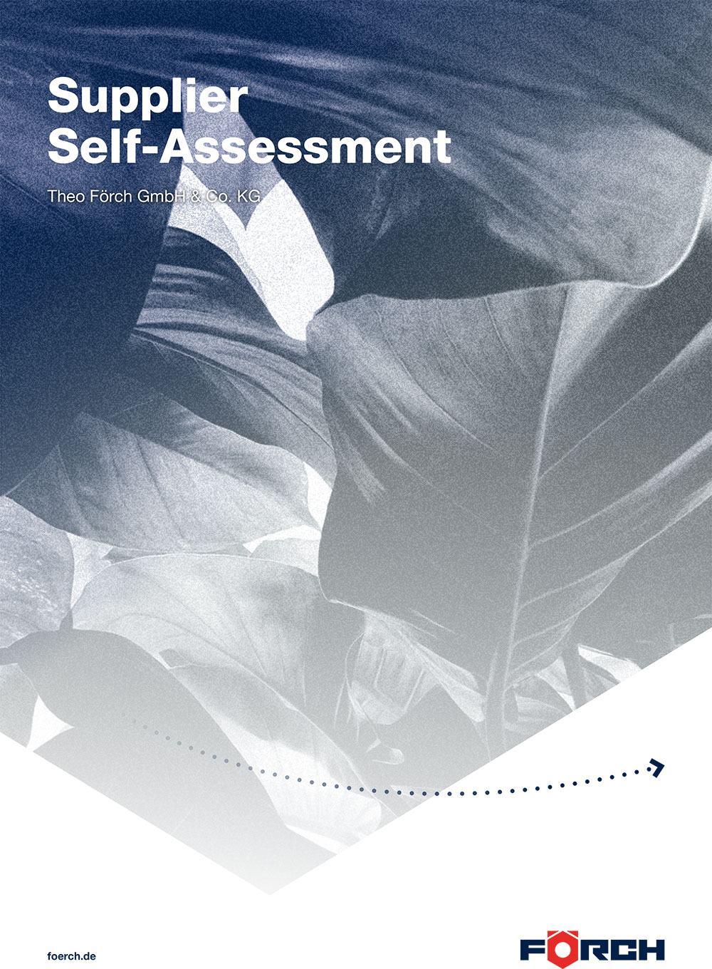 Cover Dokument Supplier Self-Assessment of FÖRCH